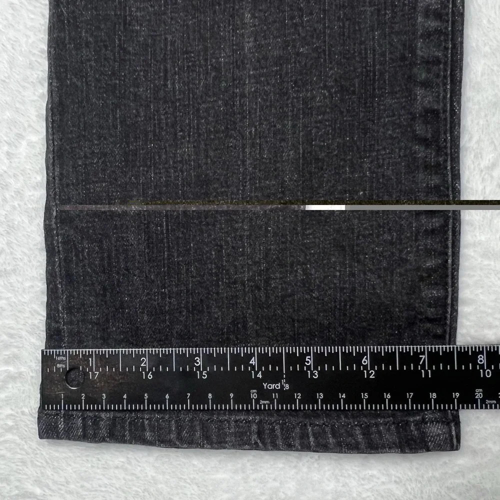 Ralph Lauren Classic Straight Jeans 4 Black Lauren Jeans Co. LRL Denim - Picture 16 of 16